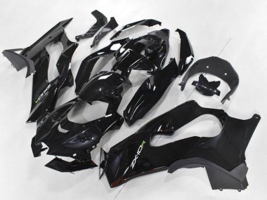 Erschwingliche Kawasaki ZX10R Motorrad Verkleidung 2021-2025 - Glanzendes Schwarz Weiss Grun Aufkleber