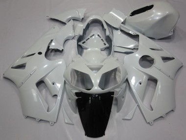 Erschwingliche Kawasaki ZX12R Motorrad Verkleidung 2000-2001 - Weiss