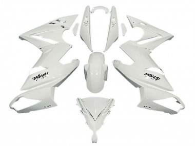 Erschwingliche Kawasaki Ninja 650 EX650 Motorrad Verkleidung 2009-2011 - Weiss