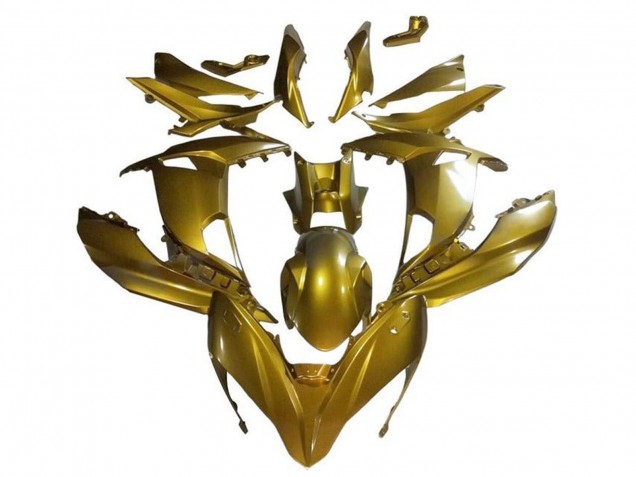 Erschwingliche Kawasaki Ninja 650 EX650 Motorrad Verkleidung 2017-2019 - Gold