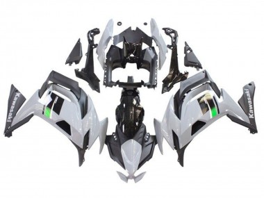 Erschwingliche Kawasaki Ninja 650 EX650 Motorrad Verkleidung 2020-2025 - Grau Grun Schwarz