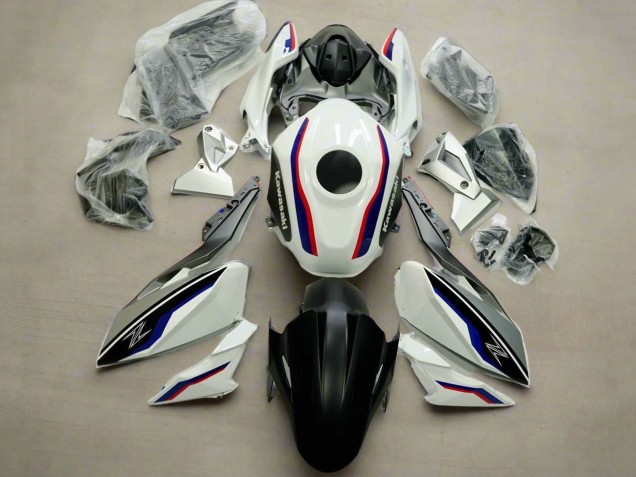 Erschwingliche Kawasaki Z400 Motorrad Verkleidung 2018-2024 - Gelb Matt Schwarz