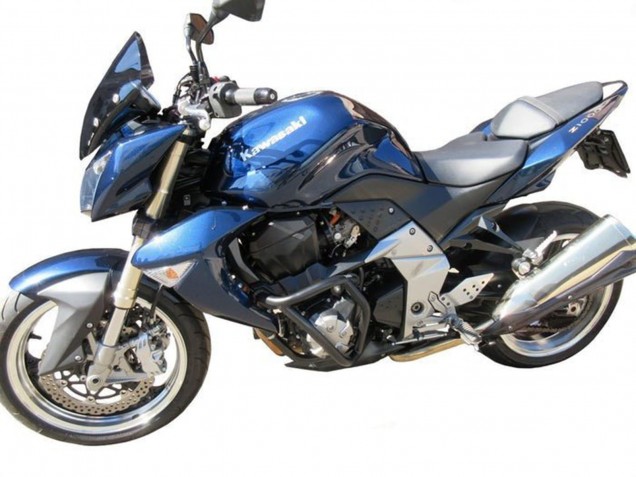Erschwingliche Kawasaki Z1000 Motorrad Verkleidung 2007-2009 - Blau Silber