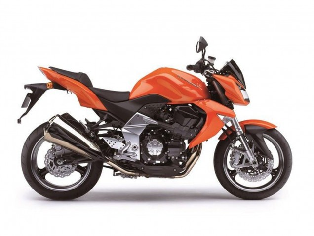 Erschwingliche Kawasaki Z1000 Motorrad Verkleidung 2007-2009 - Orange Schwarz