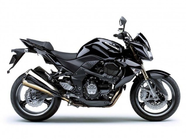 Erschwingliche Kawasaki Z1000 Motorrad Verkleidung 2007-2009 - Glanzendes Schwarz