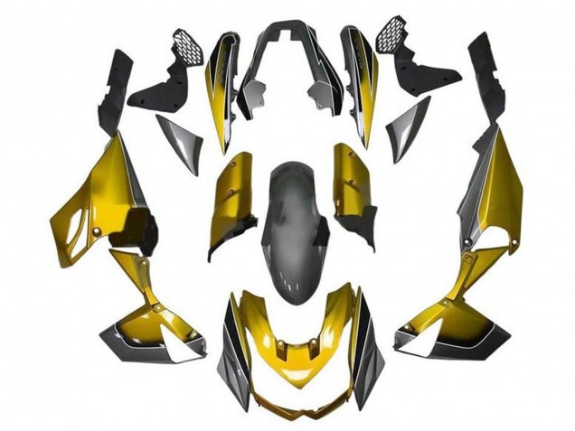 Erschwingliche Kawasaki Z1000 Motorrad Verkleidung 2010-2013 - Gold
