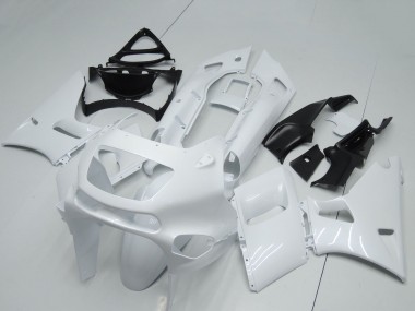 Erschwingliche Kawasaki ZZR400 Motorrad Verkleidung 1993-2007 - Weiss