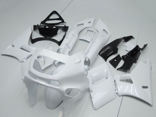 Erschwingliche Kawasaki ZZR400 Motorrad Verkleidung 1993-2007 - Weiss
