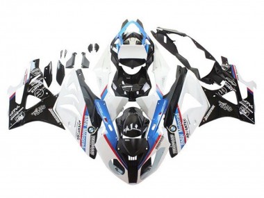 Erschwingliche BMW S1000RR Motorrad Verkleidung 2009-2014 - Weiss Rot Blau Glanzendes Schwarz Motorrad