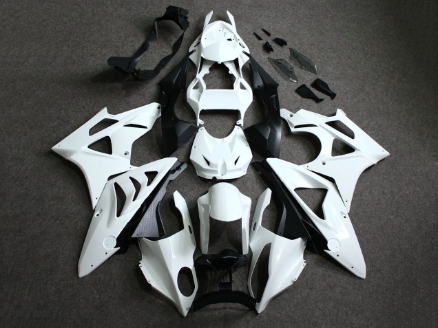 Erschwingliche BMW S1000RR Motorrad Verkleidung 2019-2022 - Weiss