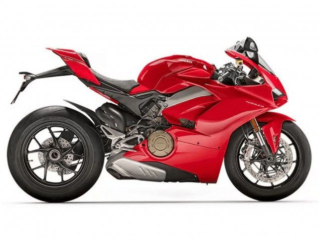 Erschwingliche Ducati Panigale V4 V4S Motorrad Verkleidung 2018-2019 - Rot