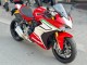 Erschwingliche Ducati Supersport 939/939S Motorrad Verkleidung 2017-2022 - Rot Weiss Grun Streifen