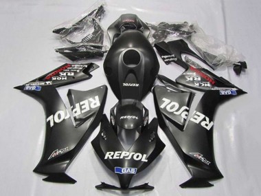 Erschwingliche Honda CBR1000RR Motorrad Verkleidung 2012-2016 - Matt Schwarz Weiss Repsol