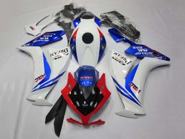 Erschwingliche Honda CBR1000RR Motorrad Verkleidung 2012-2016 - Weiss Blau Rot Glanzendes Schwarz HRC