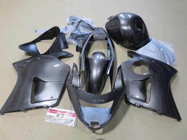 Erschwingliche Honda CBR1100XX Blackbird Motorrad Verkleidung 1996-2007 - Metallisch Grau