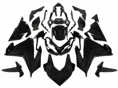 Erschwingliche Honda CBR500R Motorrad Verkleidung 2019-2021 - Glanzendes Schwarz