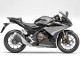 Erschwingliche Honda CBR500R Motorrad Verkleidung 2019-2021 - Silber Matt Schwarz