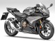 Erschwingliche Honda CBR500R Motorrad Verkleidung 2019-2021 - Silber Matt Schwarz