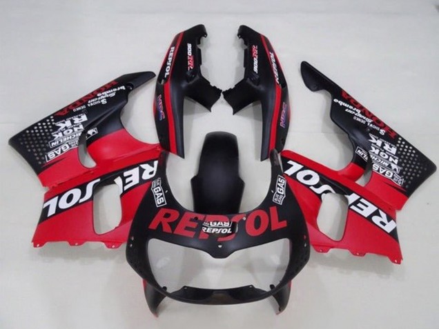 Erschwingliche Honda CBR900RR 893 Motorrad Verkleidung 1994-1995 - Rot Matt Schwarz Weiss Repsol