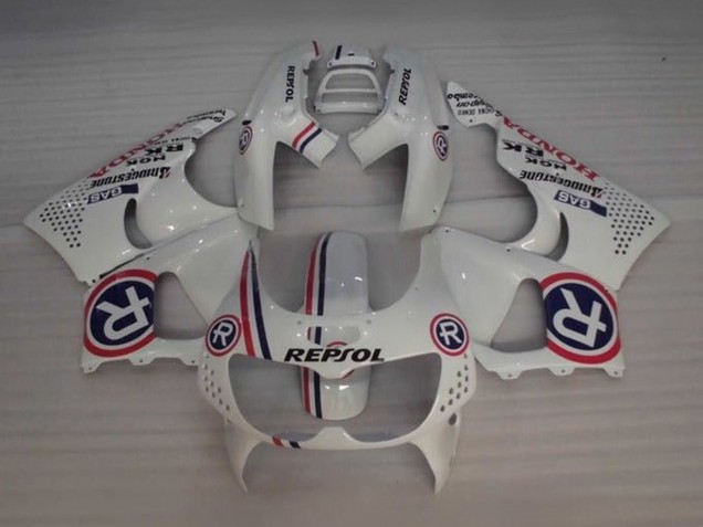 Erschwingliche Honda CBR900RR 893 Motorrad Verkleidung 1994-1995 - Weiss Rot Blau Repsol
