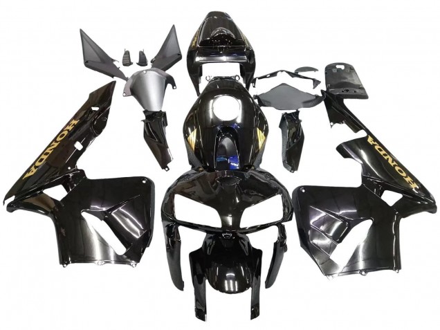 Erschwingliche Honda CBR600RR Motorrad Verkleidung 2005-2006 - Schwarzes Gold