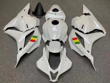 Erschwingliche Honda CBR600RR Motorrad Verkleidung 2007-2008 - Weiss