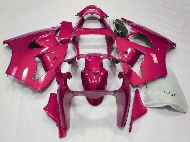 Erschwingliche Kawasaki ZX6R Motorrad Verkleidung 2000-2002 - Rosa
