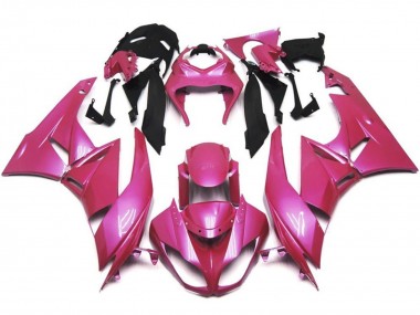Erschwingliche Kawasaki ZX6R Motorrad Verkleidung 2009-2012 - Rosa