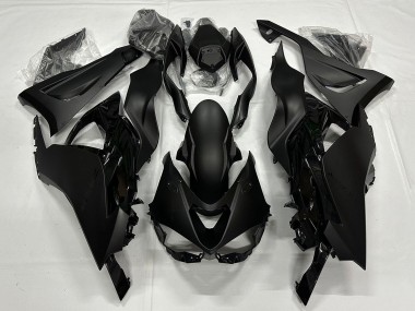 Erschwingliche Kawasaki ZX6R Motorrad Verkleidung 2023-2025 - Matt Schwarz