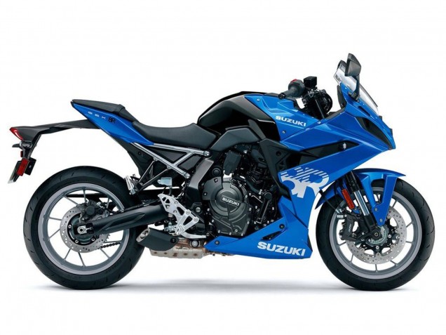 Erschwingliche Suzuki GSX8R Motorrad Verkleidung 2024-2025 - Blau