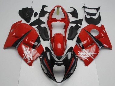 Erschwingliche Suzuki GSXR1000 Motorrad Verkleidung 1996-2007 - Rot Schwarz Grau