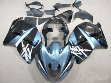 Erschwingliche Suzuki GSXR1000 Motorrad Verkleidung 1996-2007 - Hellblau Dunkel Blau Weiss Schwarz