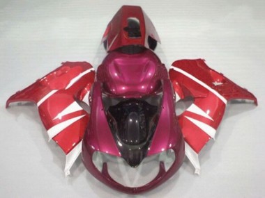 Erschwingliche Suzuki TL1000R Motorrad Verkleidung 1998-2003 - Rot Weiss Rosa Schwarz