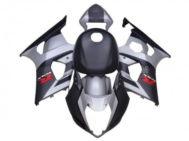 Erschwingliche Suzuki GSXR 1000 Motorrad Verkleidung 2003-2004 - Silber Grau Schwarz Rot