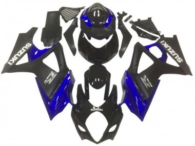 Erschwingliche Suzuki GSXR 1000 Motorrad Verkleidung 2005-2006 - Schwarz Blau