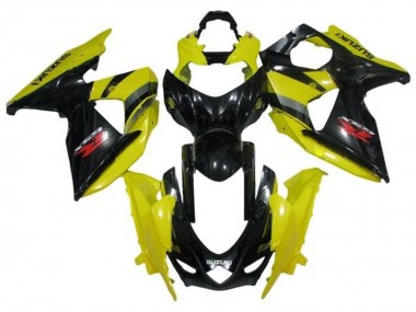 Erschwingliche Suzuki GSXR 1000 Motorrad Verkleidung 2009-2016 - Gelb Schwarz Rot Grau