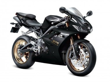 Erschwingliche Triumph Daytona 675 Triple Motorrad Verkleidung 2009-2012 - Glanzendes Schwarz