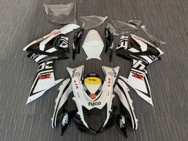 Erschwingliche Suzuki GSXR 600 / GSXR 750 Motorrad Verkleidung 2011-2024 - Weiss Schwarz Gelb Rot Tyco