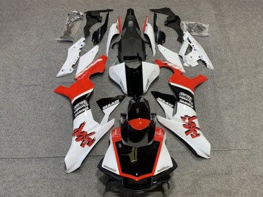 Erschwingliche Yamaha YZF 1000 R1 Motorrad Verkleidung 2015-2019 - Weiss Rot Schwarz GYTR