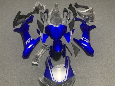 Erschwingliche Yamaha YZF 1000 R1 Motorrad Verkleidung 2015-2019 - Blau Silber