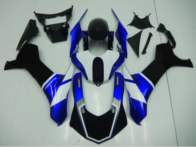 Erschwingliche Yamaha YZF 1000 R1 Motorrad Verkleidung 2015-2019 - Blau Weiss Schwarz