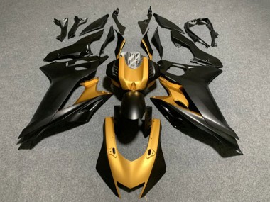 Erschwingliche Yamaha YZF 1000 R1 Motorrad Verkleidung 2020-2025 - Gold Matt Schwarz