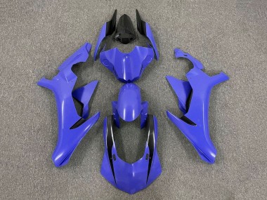 Erschwingliche Yamaha YZF 1000 R1 Motorrad Verkleidung 2020-2025 - Blau Glanzendes Schwarz