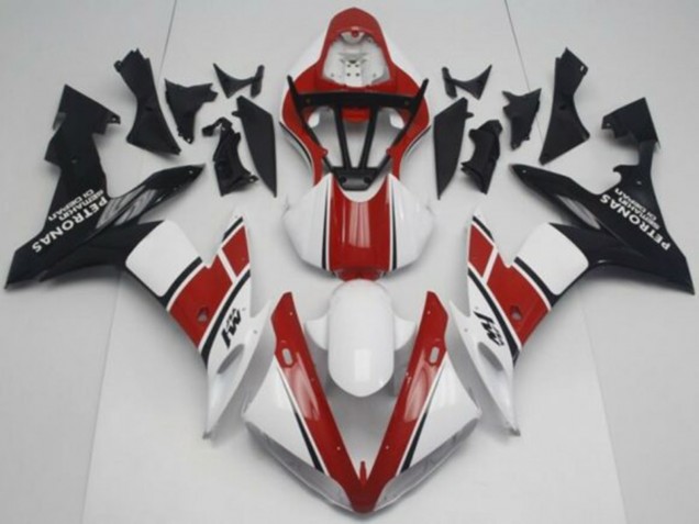 Erschwingliche Yamaha YZF 1000 R1 Motorrad Verkleidung Kit 2004-2006 - Weiss Rot Schwarz
