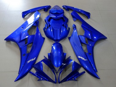 Erschwingliche Yamaha YZF R6 Motorrad Verkleidung 2006-2007 - Blau