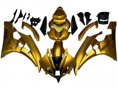 Erschwingliche Yamaha YZF R6 Motorrad Verkleidung 2006-2007 - Gold