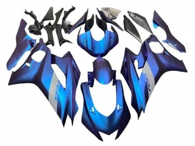 Erschwingliche Yamaha YZF R6 Motorrad Verkleidung 2017-2023 - Matt Chameleon Blau Lila