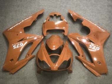 Erschwingliche Triumph Daytona 675 Triple Motorrad Verkleidung 2006-2008 - Bronze Orange