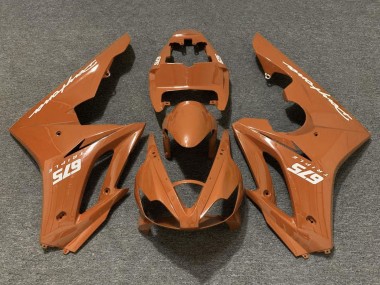 Erschwingliche Triumph Daytona 675 Triple Motorrad Verkleidung 2006-2008 - Orange