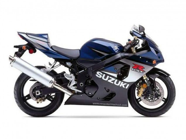 Erschwingliche Suzuki GSXR 600 / GSXR 750 Motorrad Verkleidung 2004-2005 - Dunkel Blau